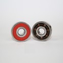 Pack 16 precision bearings 627-RS Red Nylon