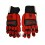 Gloves Wolkam Red with Velcro