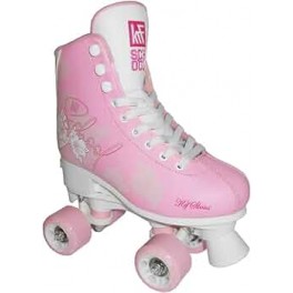 Conjunto Patines Old School Pink