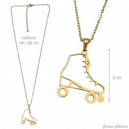 Collar Golden Steel skate F3202 GC