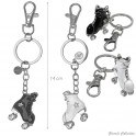 F4903 Roller skate keyring GC