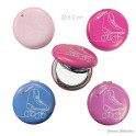 F9801 Skating macaron compact mirror